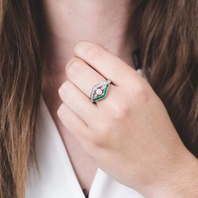 Bague Versa Emeraudes