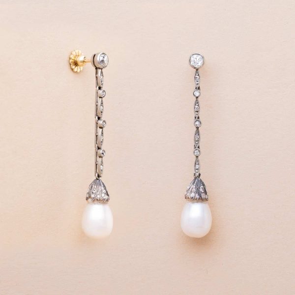 Pendants Pearls Or Perles Fines