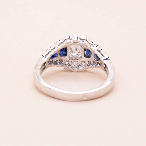 760627_Bague_or_diamants_saphirs_style art déco d'occasion