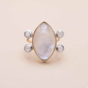 Bague Cabochon de Quartz