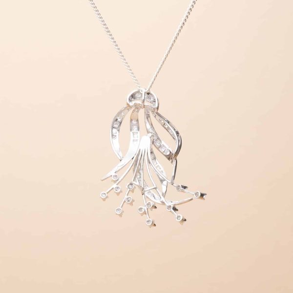 Pendentif Branchage Diamants