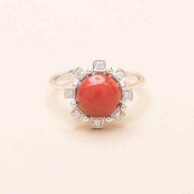 Bague Cocci Corail