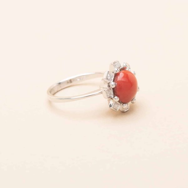 Bague Cocci Corail