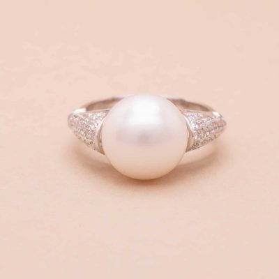 Bague Cebu Perle Diamants