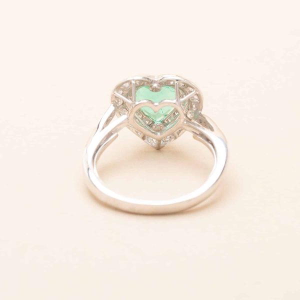 Bague Coeur d'Émeraude