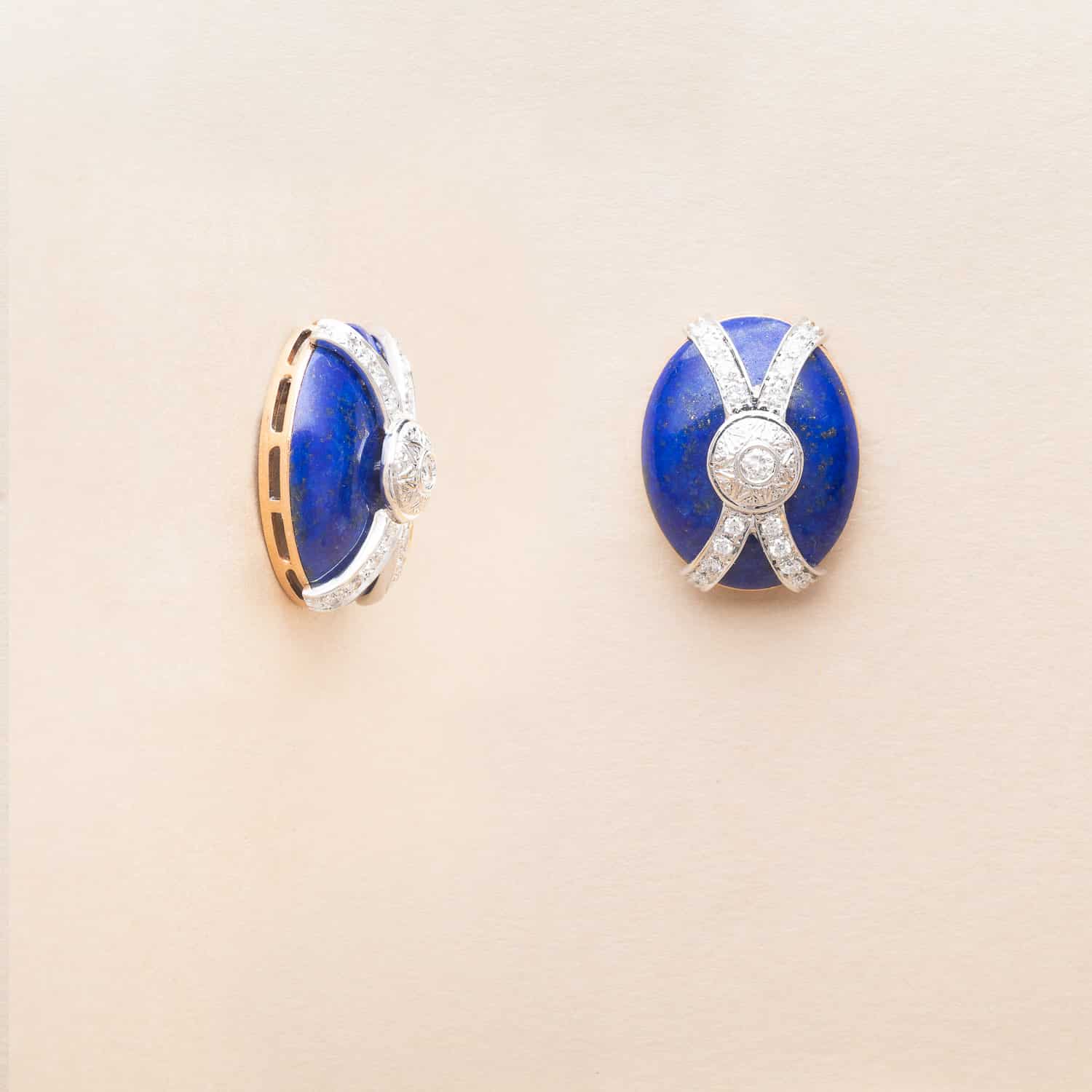 Boucles Bleues Ovales