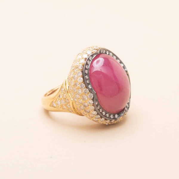 Bague Chevalière Tourmaline