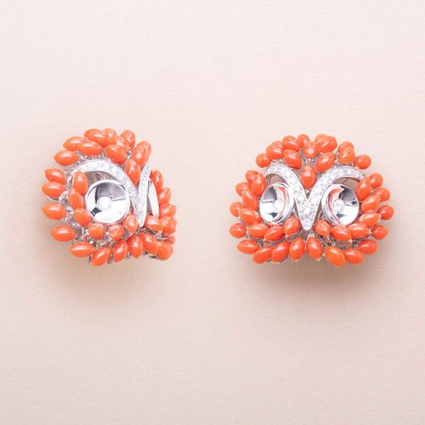 Boucles Hibou Corail