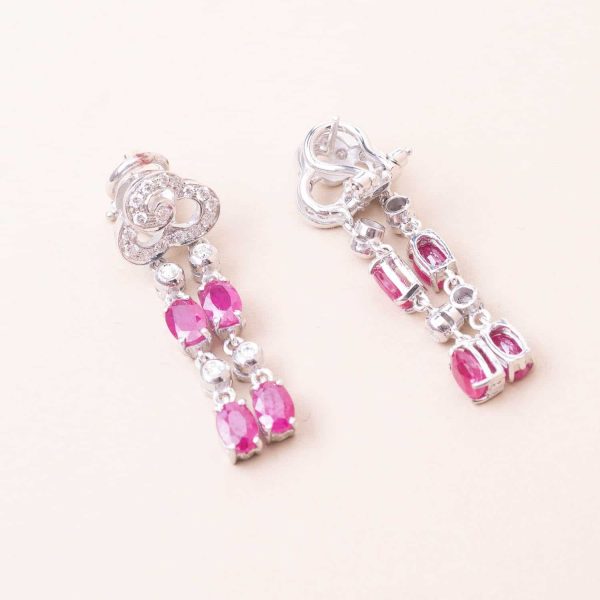 761537_Pendants d'oreilles_rubis en pampilles_diamants