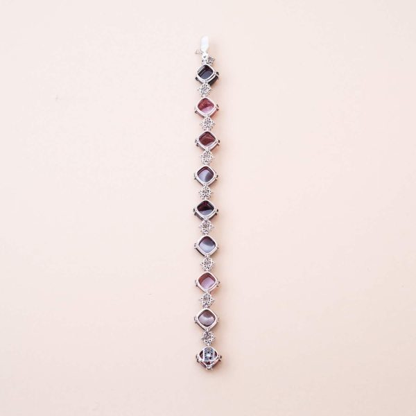 761573_Bracelet_cabochons de tourmaline_or_diamants