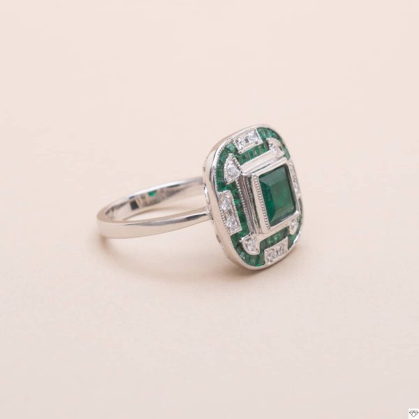 Bague Square Emeraude