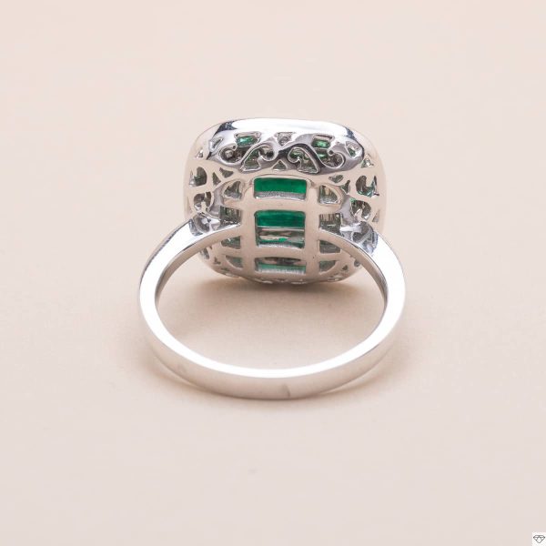 Bague Square Emeraude