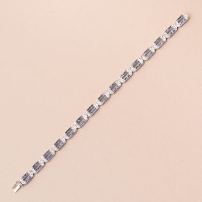 Bracelet Saphirs Diamants