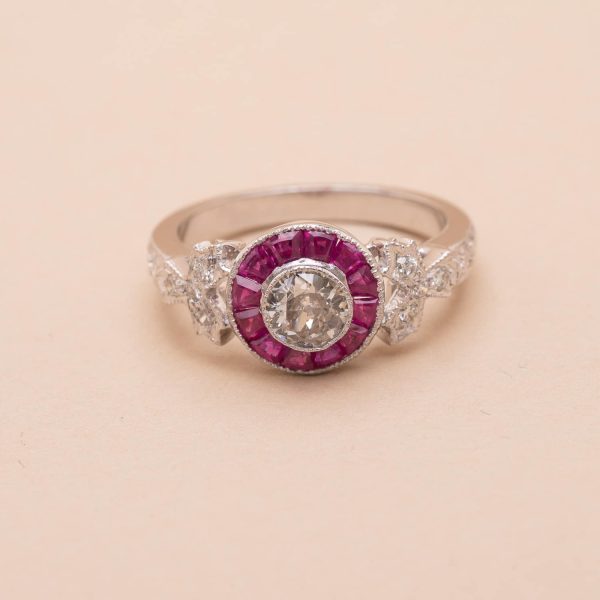 Bague Emma Diamants Rubis