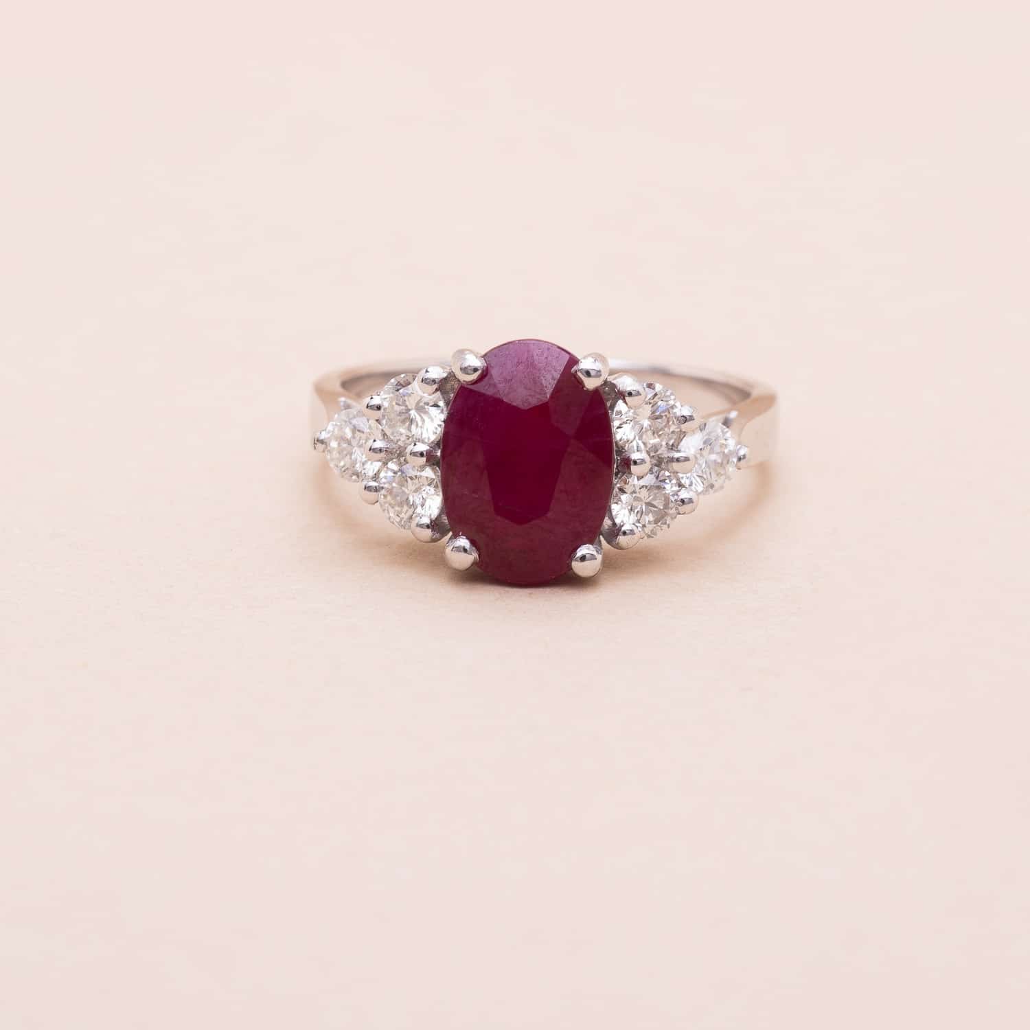 Bague de rubis sales