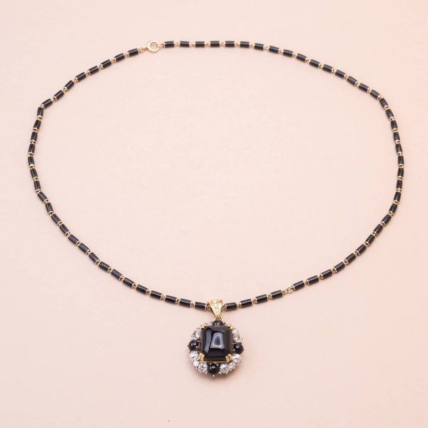 762202_Collier_Mina_or_émail_onyx