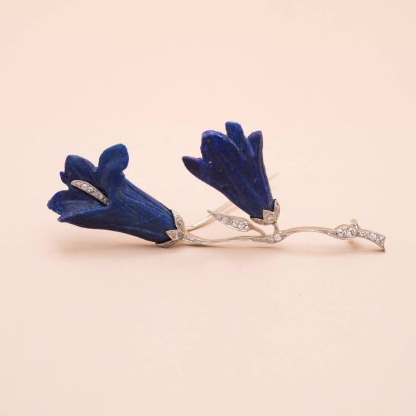 Broche Lys Lapis