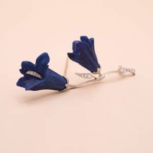 Broche Lys Lapis