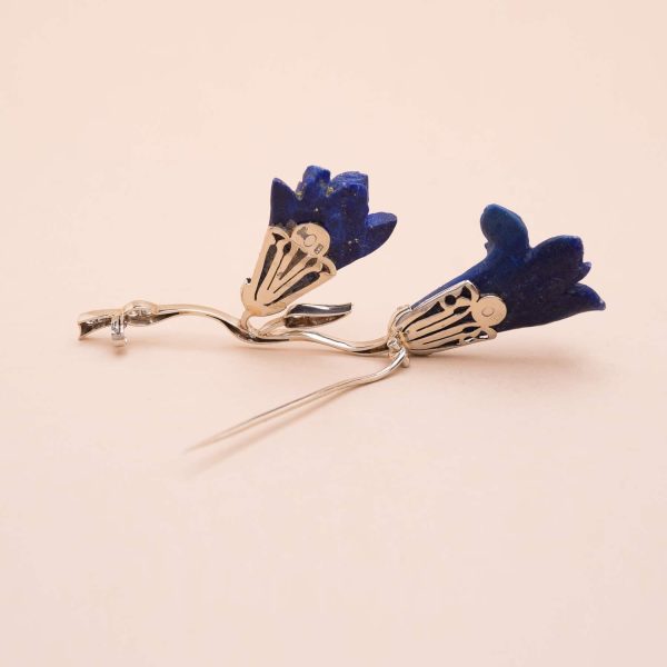 Broche Lys Lapis