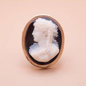 Broche Deardre Sardonyx Or