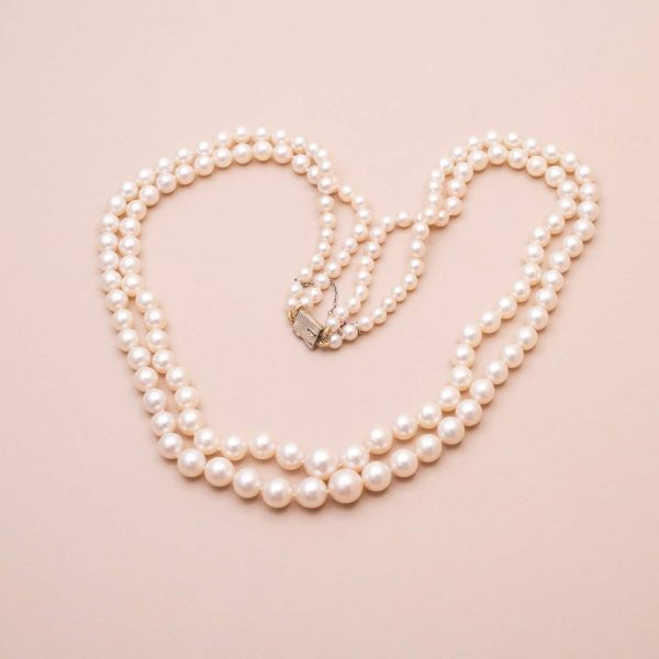 Collier Cream Perles