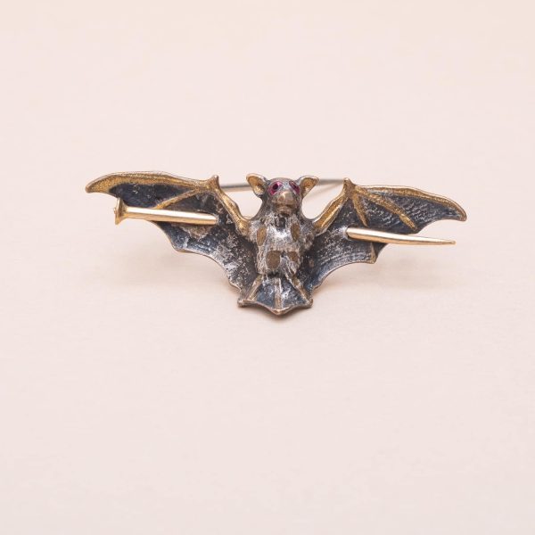 Broche Spider Or Bronze