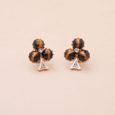 Clover Motif Earrings