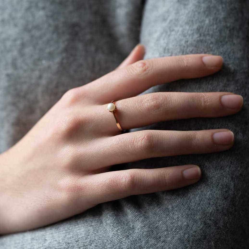 Bague Adda Perle