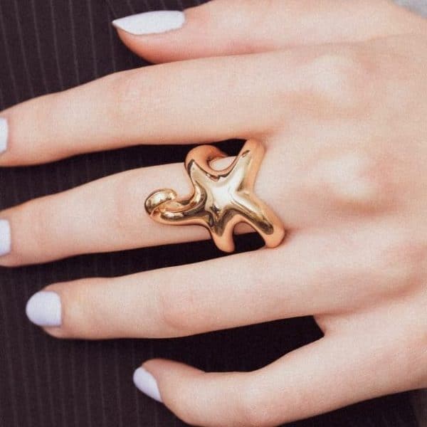Bague Octopussy Or