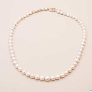 Collier perle culture