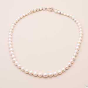 Collier perle culture