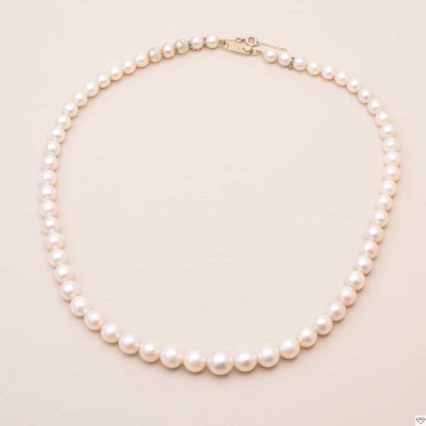 Collier perle culture