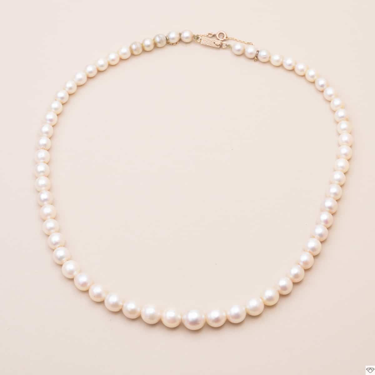Collier perle culture