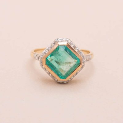 Bague Lucie Emeraude