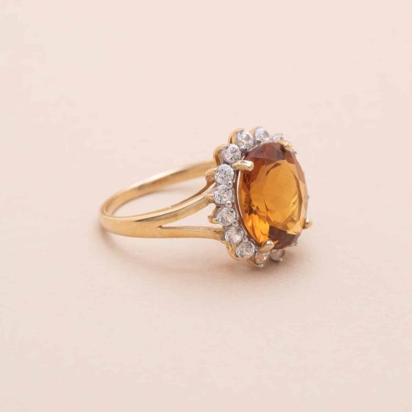 Bague Pompadour Citrine