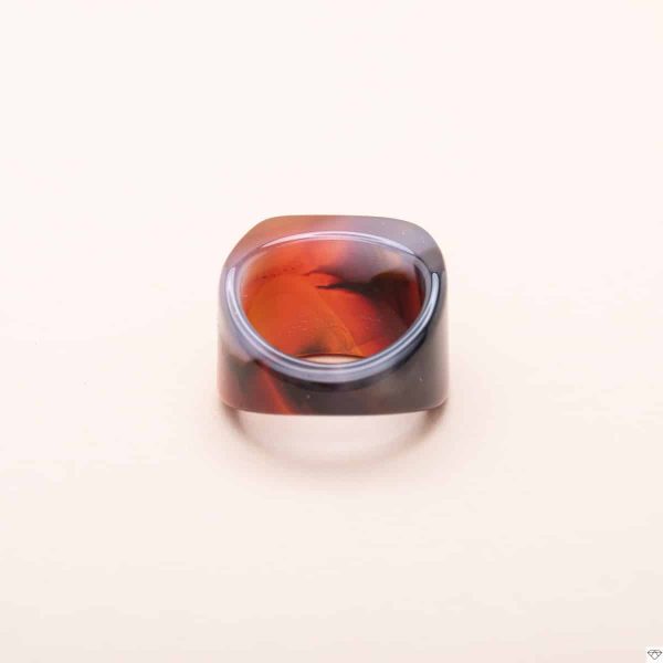 Bague Agate Chevalière