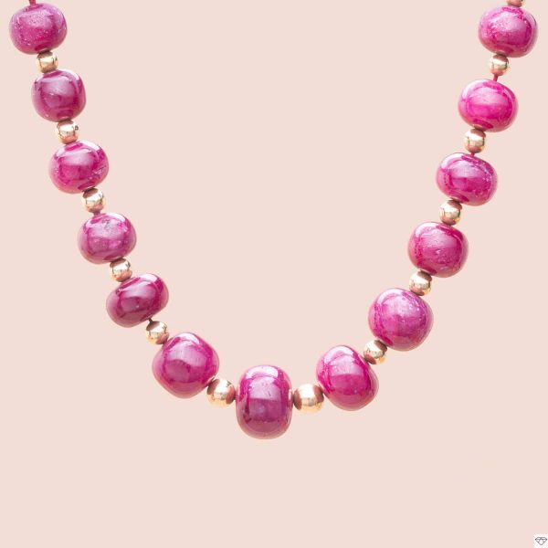 Collier Chute de Rubis