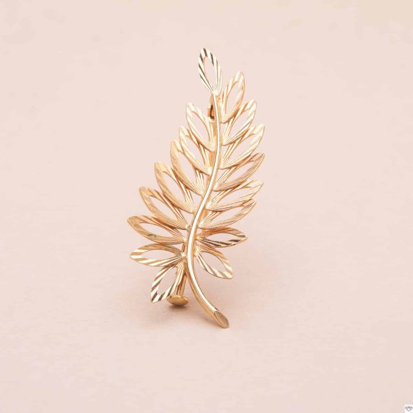 Broche Palme Or