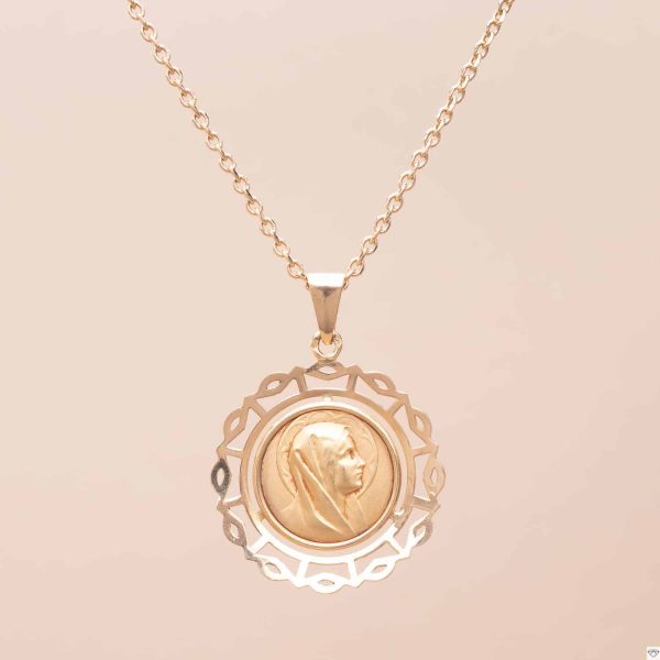 Médaille Vierge 40's Or