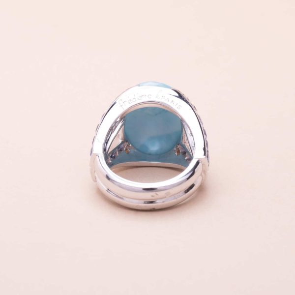 Bague Larimar Saphirs