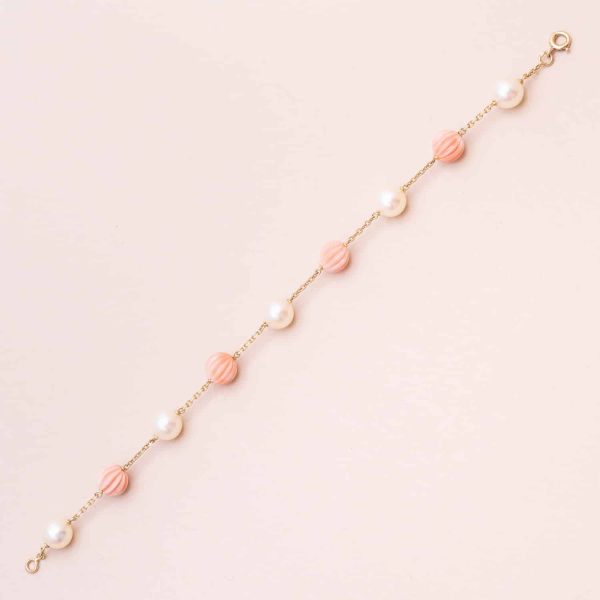 Bracelet Corail Pearls