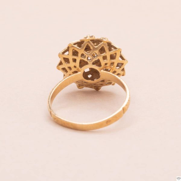 Bague Etoile Or