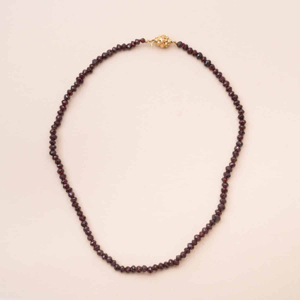 762825.1 Collier Almandin Or