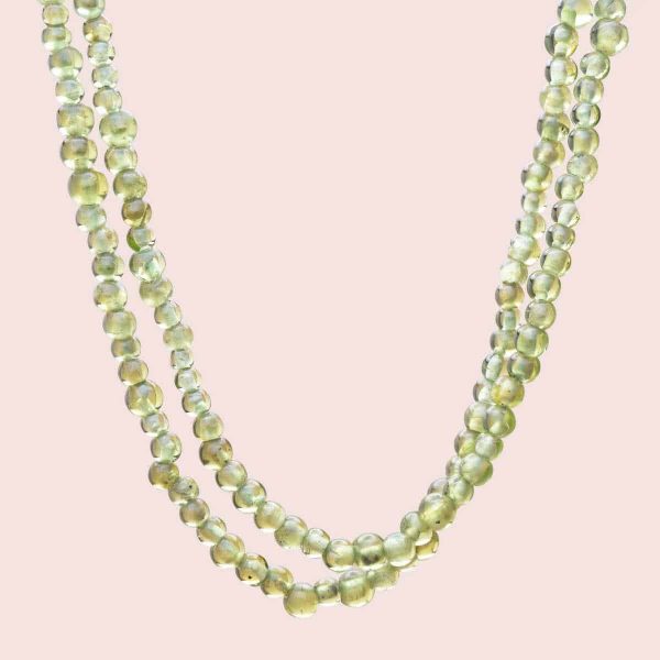 Ensemble Peridots Collier Bracelet