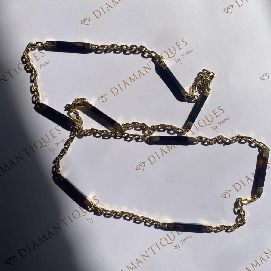 762904.2 Sautoir Cartier Vintage Or