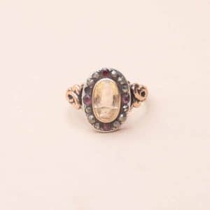 Bague Rose Citrine