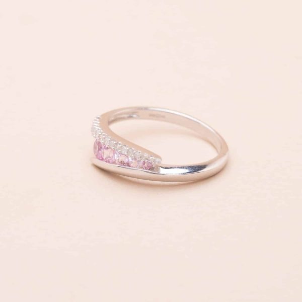 Bague Pointes Roses