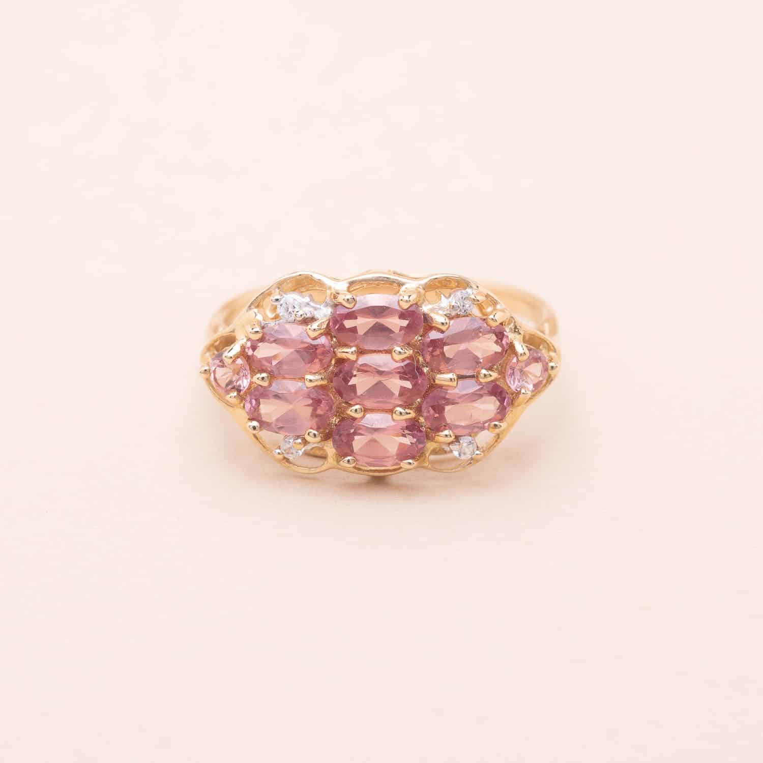 Bague Turtle Pavage