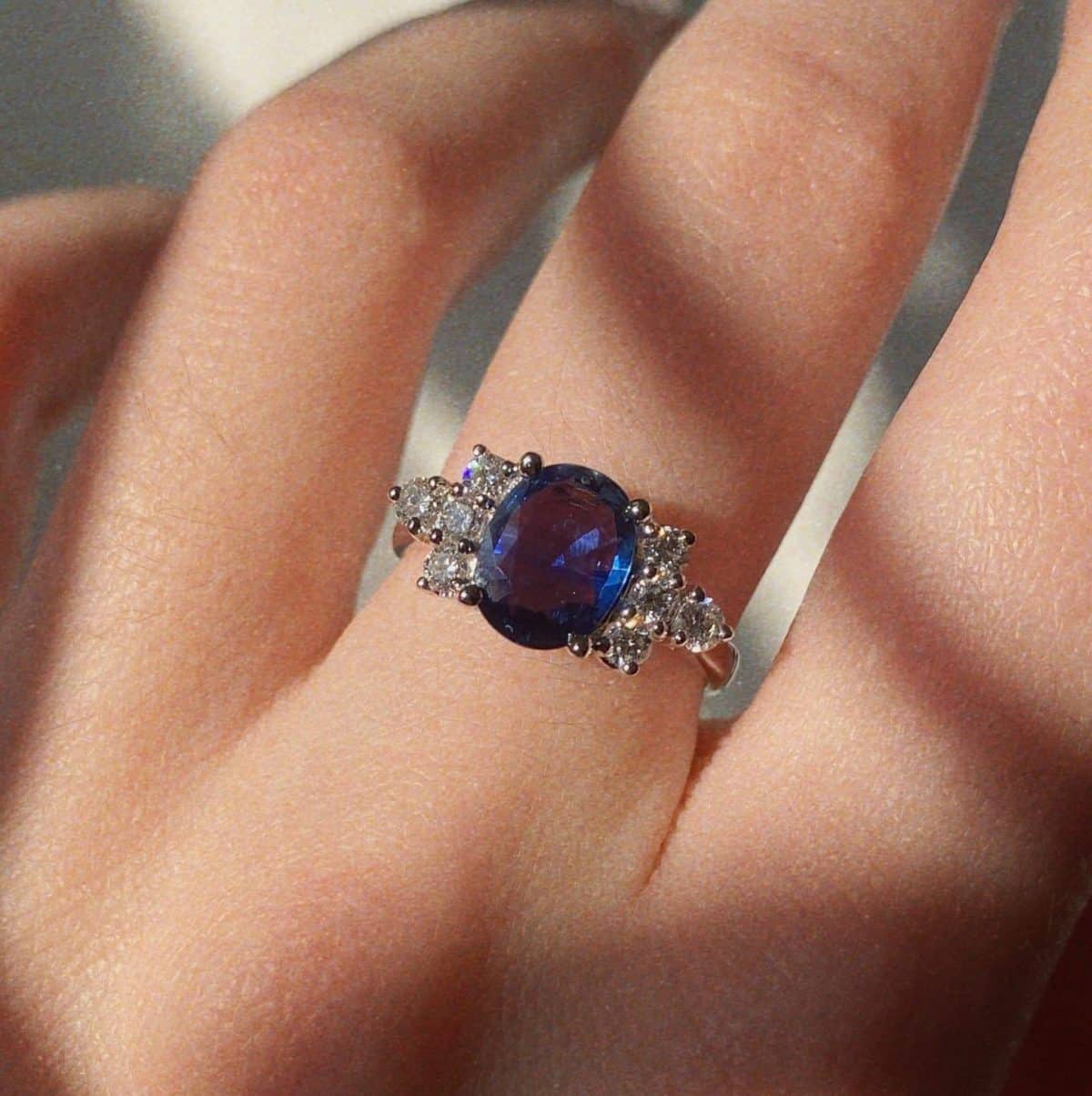 793017 Bague Jodhpur Saphir