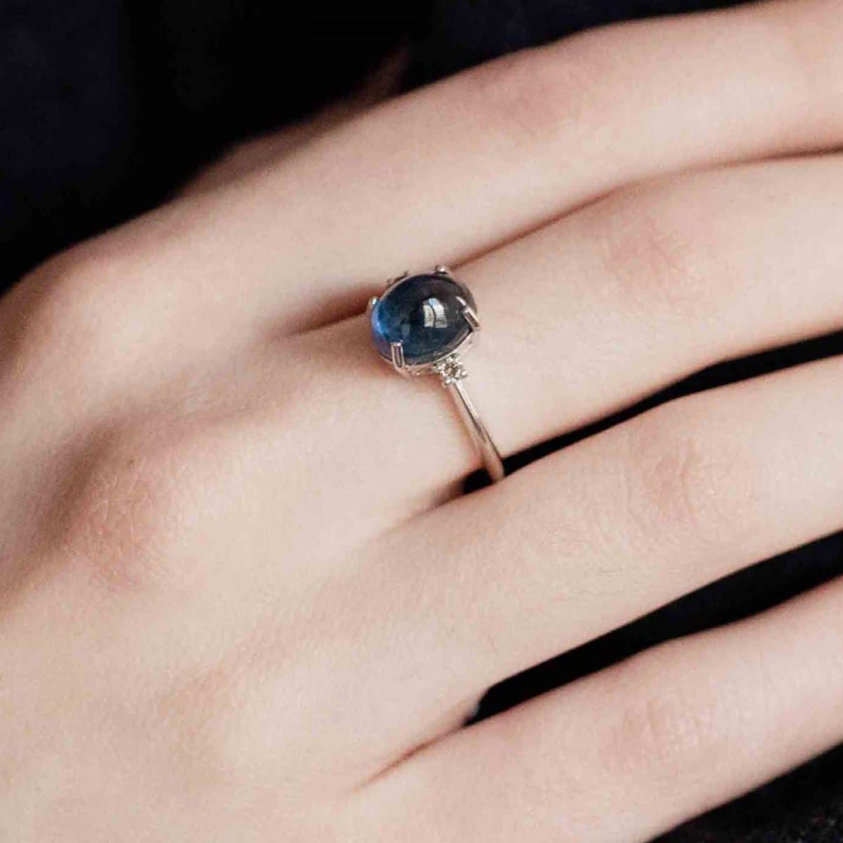 793021-022 Bague Saphir Bubble